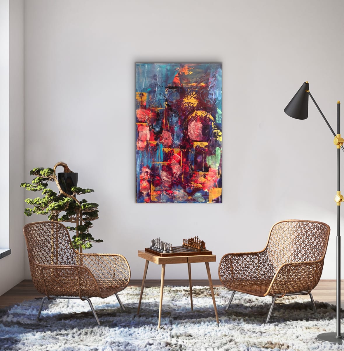 Color Burst. 40 x 30 sold by Sandra chu 