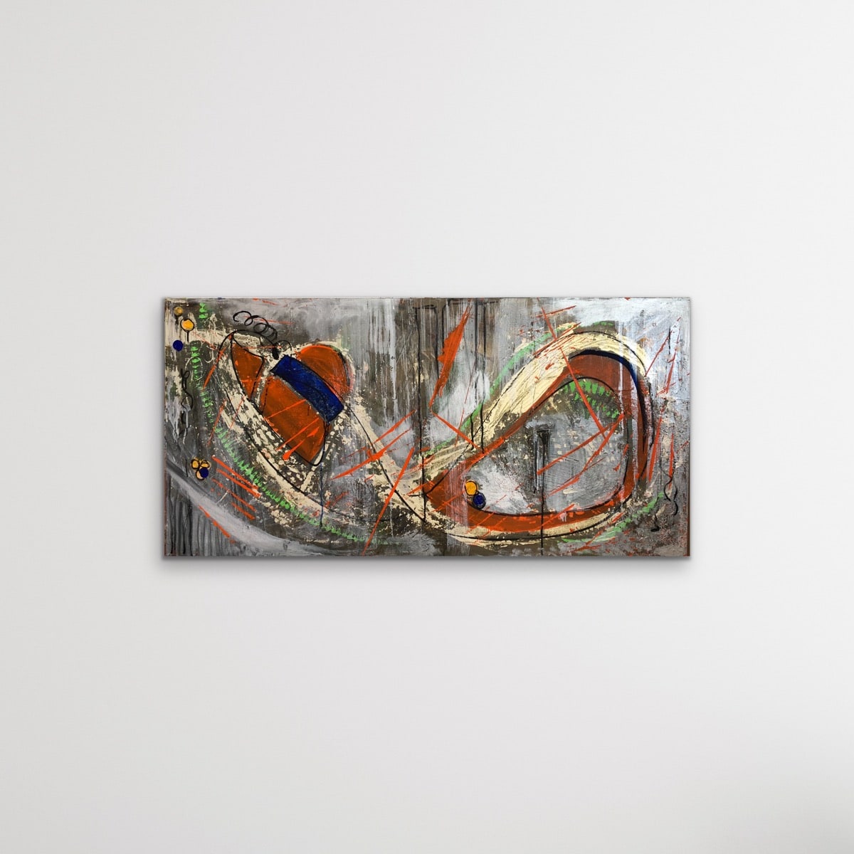 Flip trick 24 x 48 Sold by Sandra E Chu 