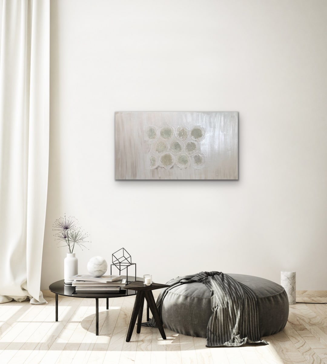 Circles 20  x 36 Sold by Sandra E Chu 