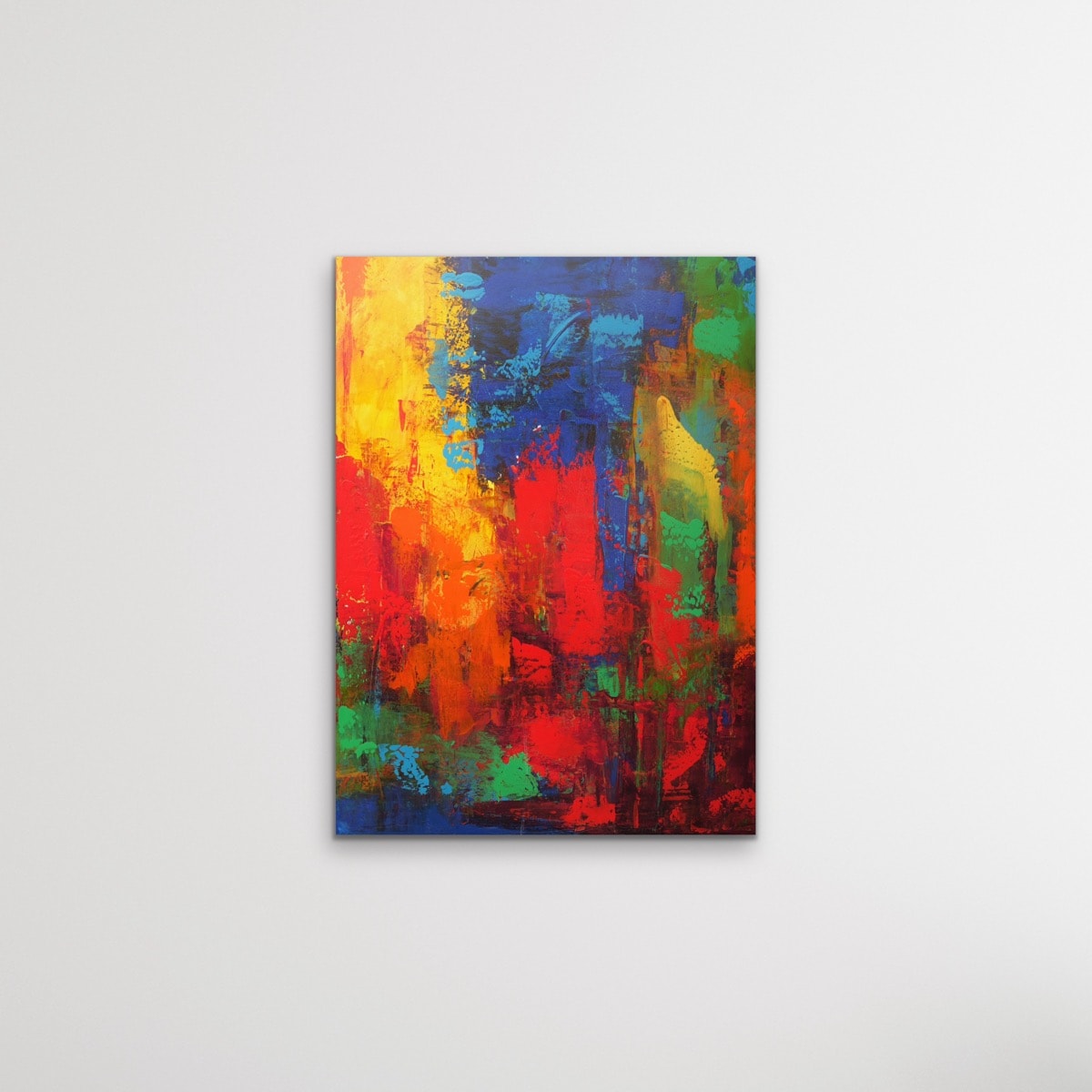 City Lights  40 x 30 by Sandra E Chu 