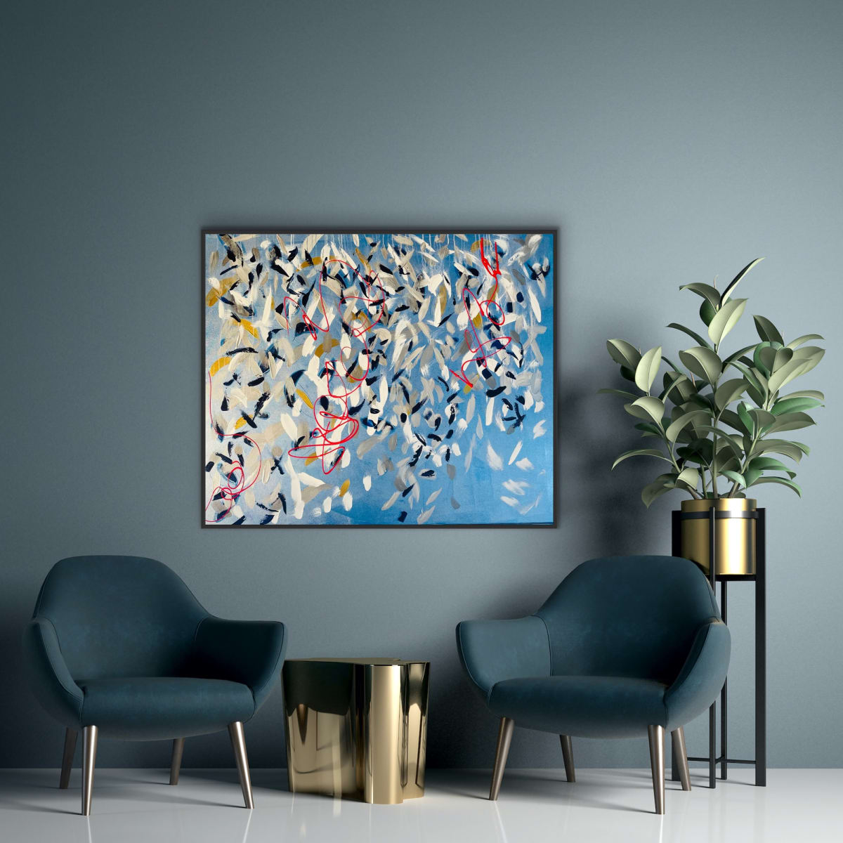 Breeze 41.5 x49.5 Sold by Sandra chu 