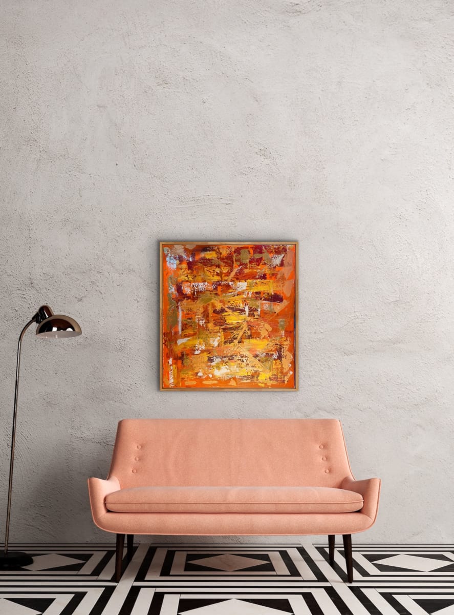 Sunny Days 37.5 x 41.5 by Sandra chu 