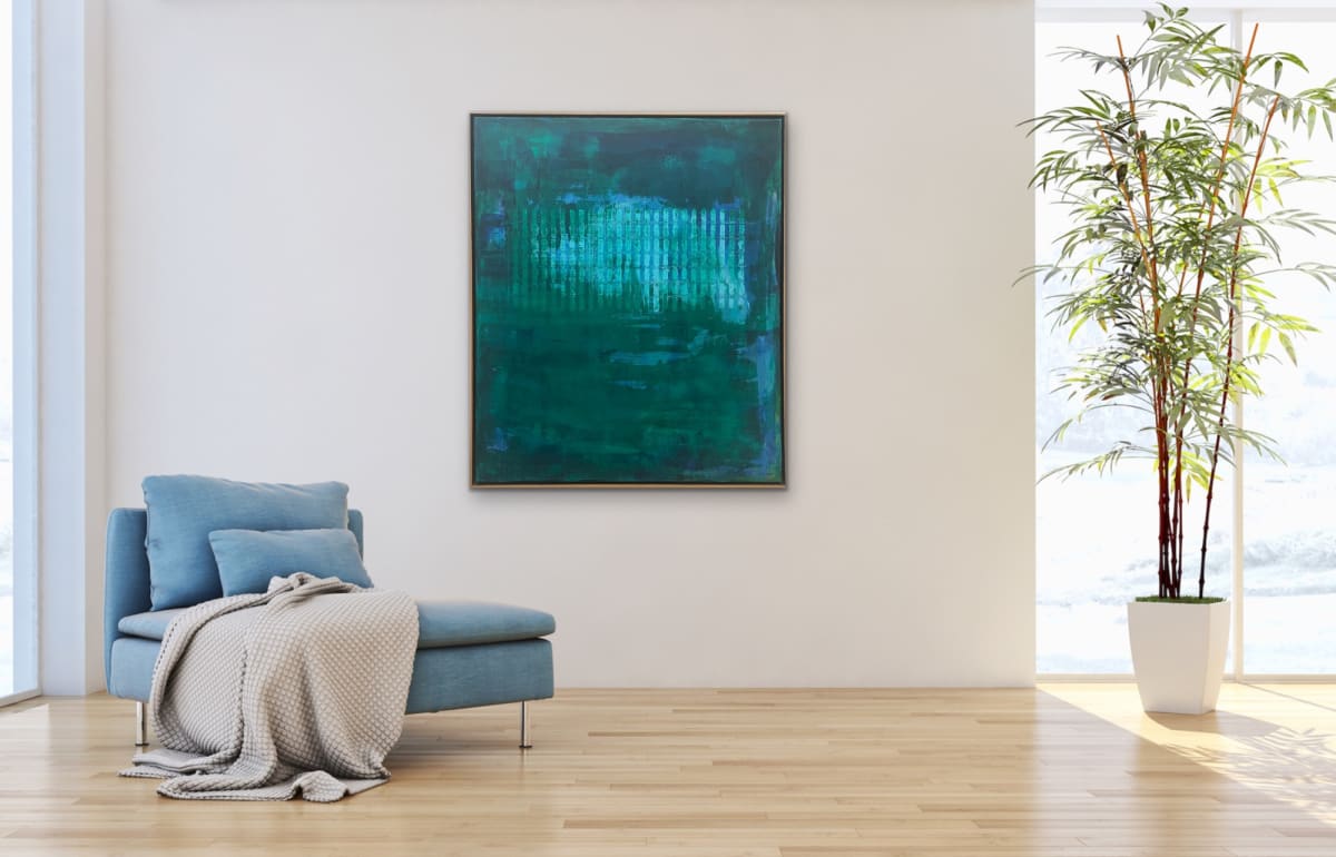 Echos 40 x 34 by Sandra chu, Image 1.