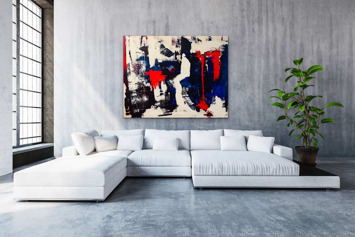 Nostalgia 48 x 60 by Sandra chu 