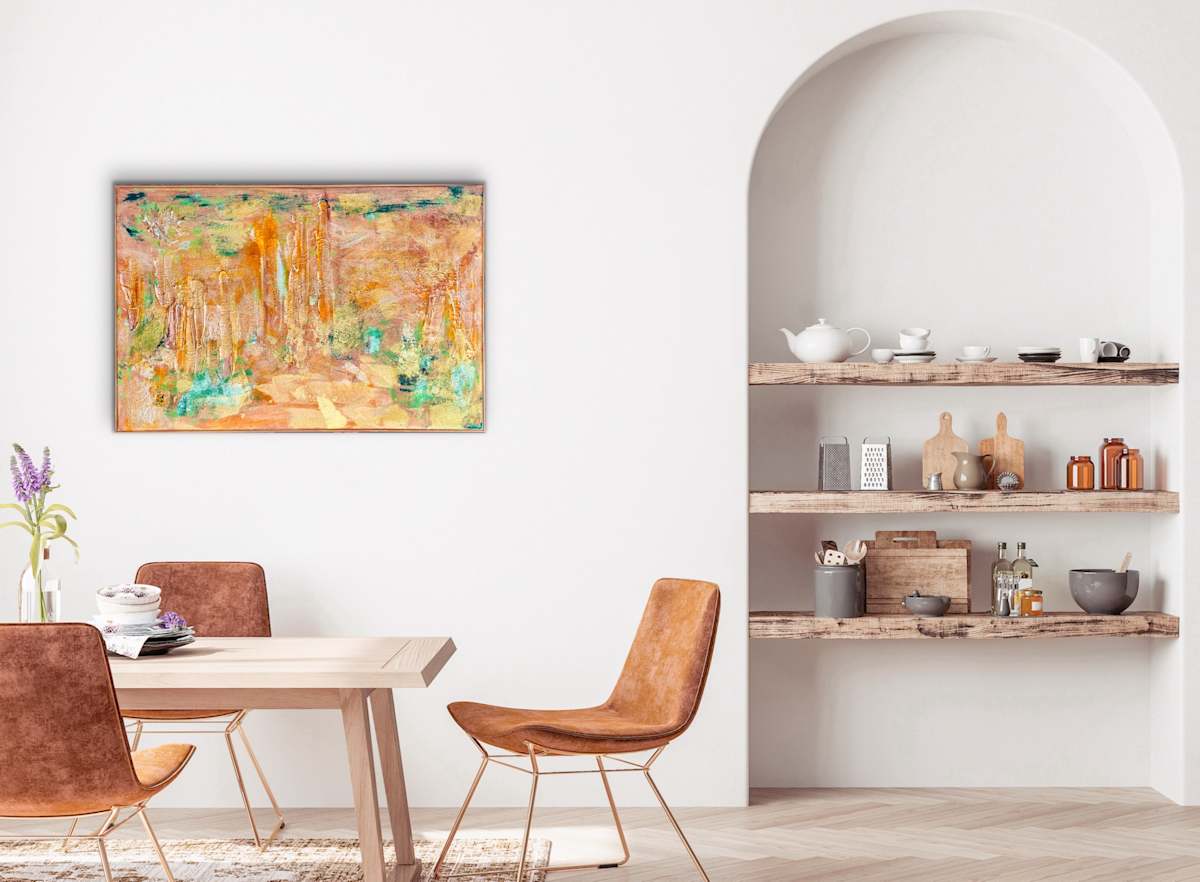 Estival Celebration 25 x 37 by Sandra chu 