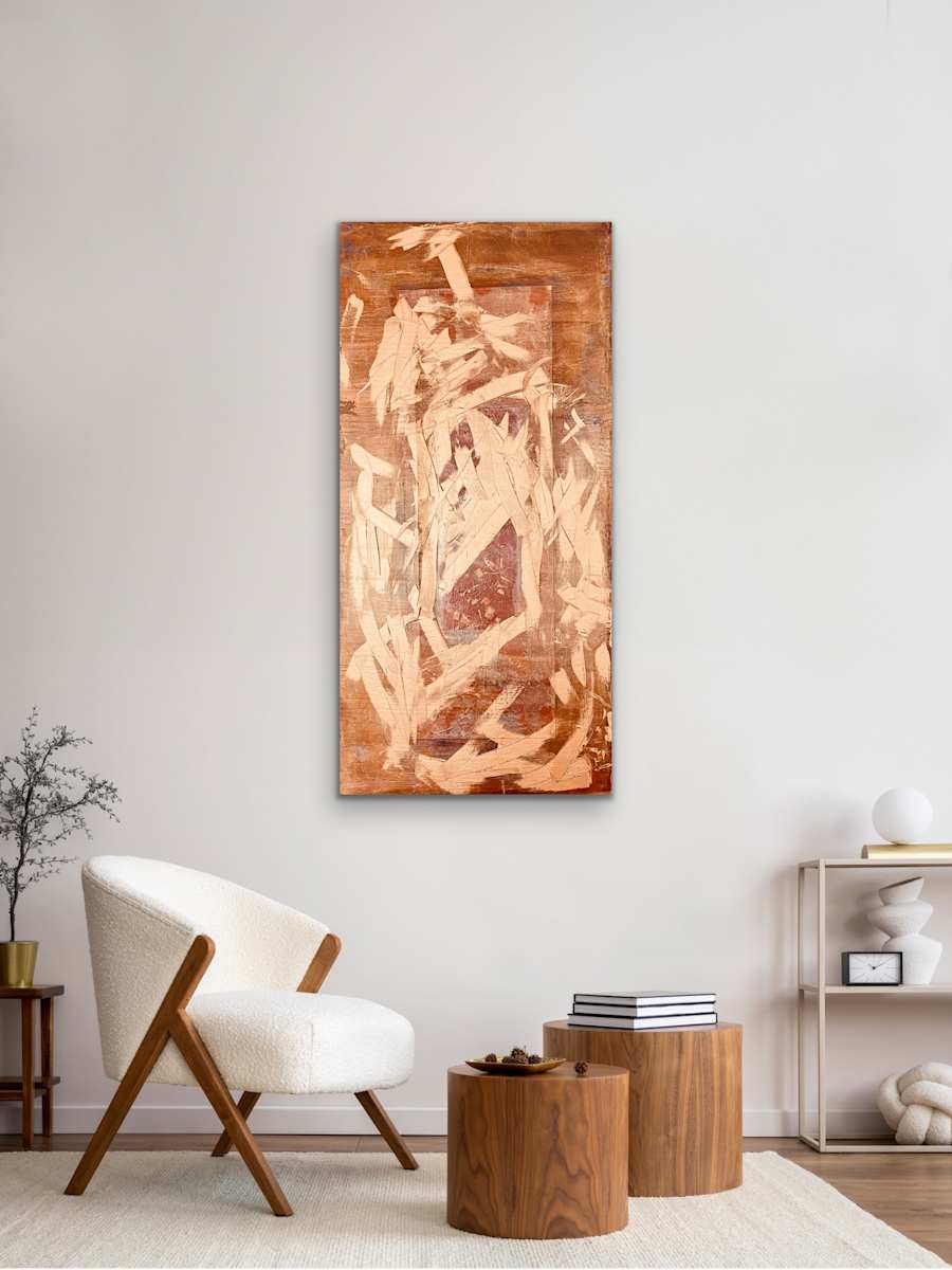 Inner thoughts 48 x 24 by Sandra chu, Image 1.