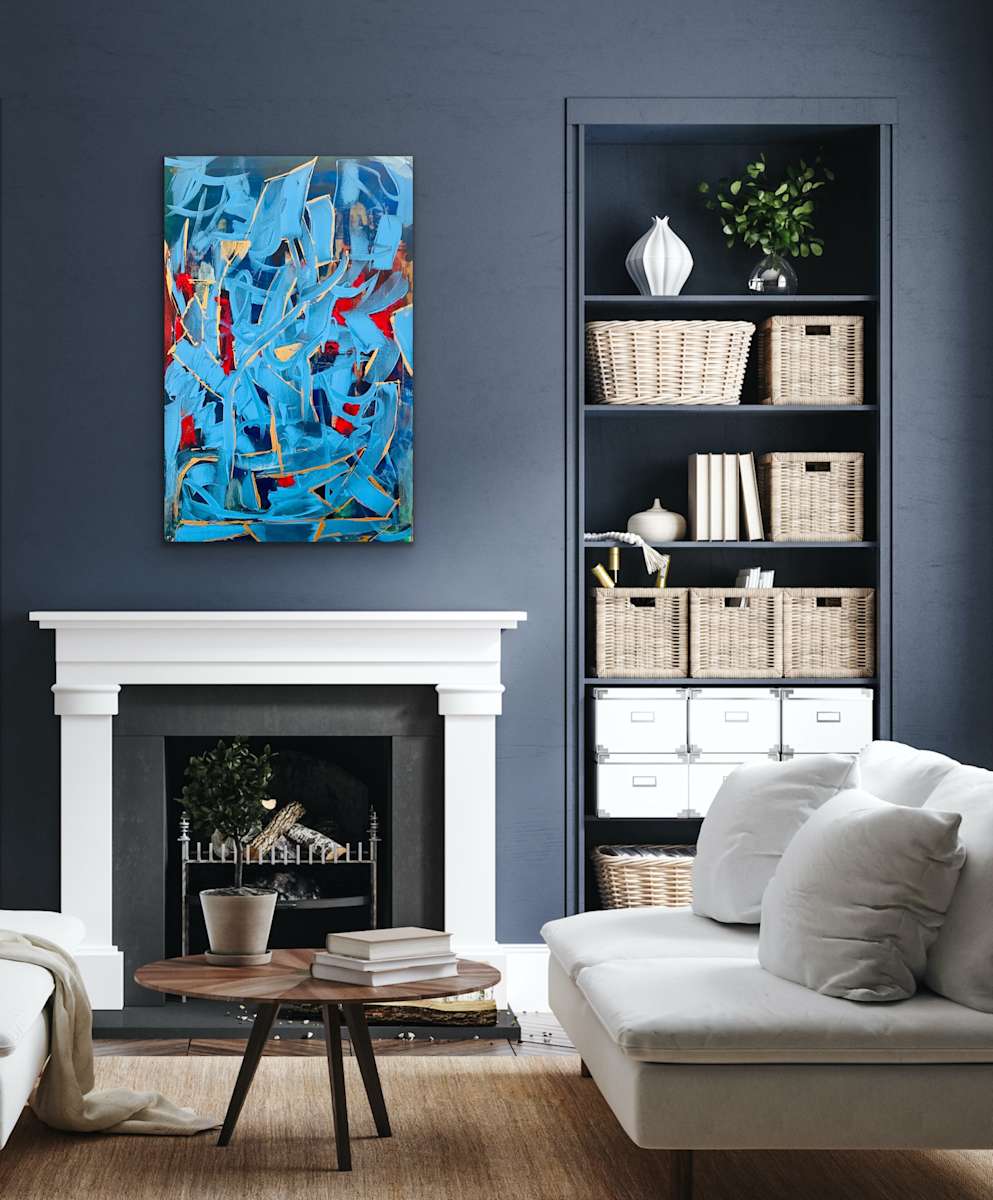 Look Within 36 x 24 by Sandra chu, Image 1.