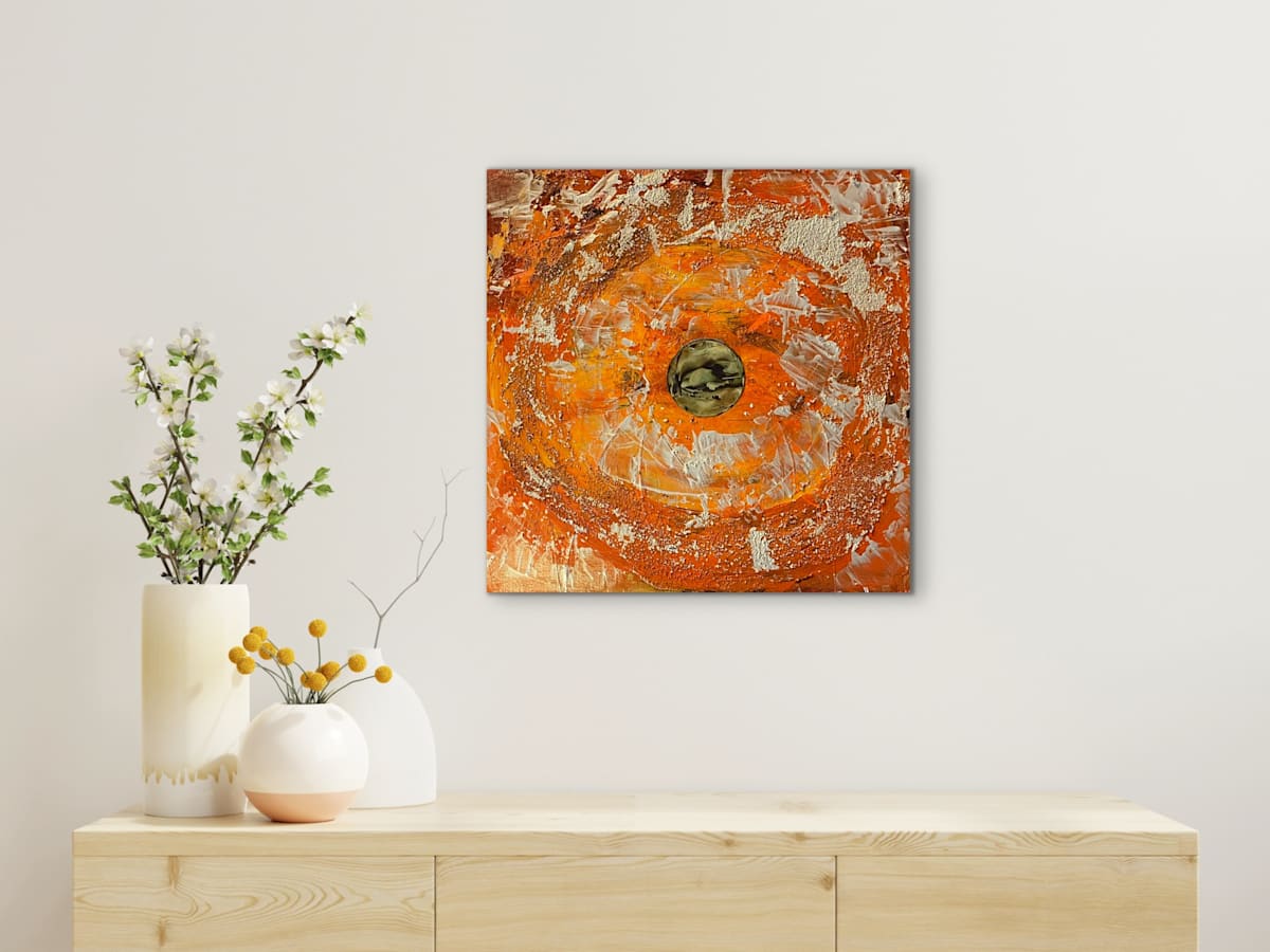 Feel the Heat 24 x 24 by Sandra chu, Image 1.