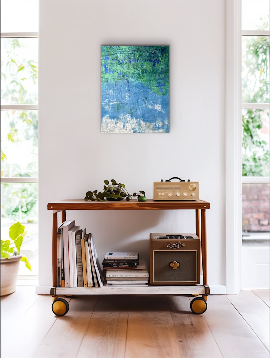 Enjoying Nature 30 x 24 by Sandra chu, Image 1.