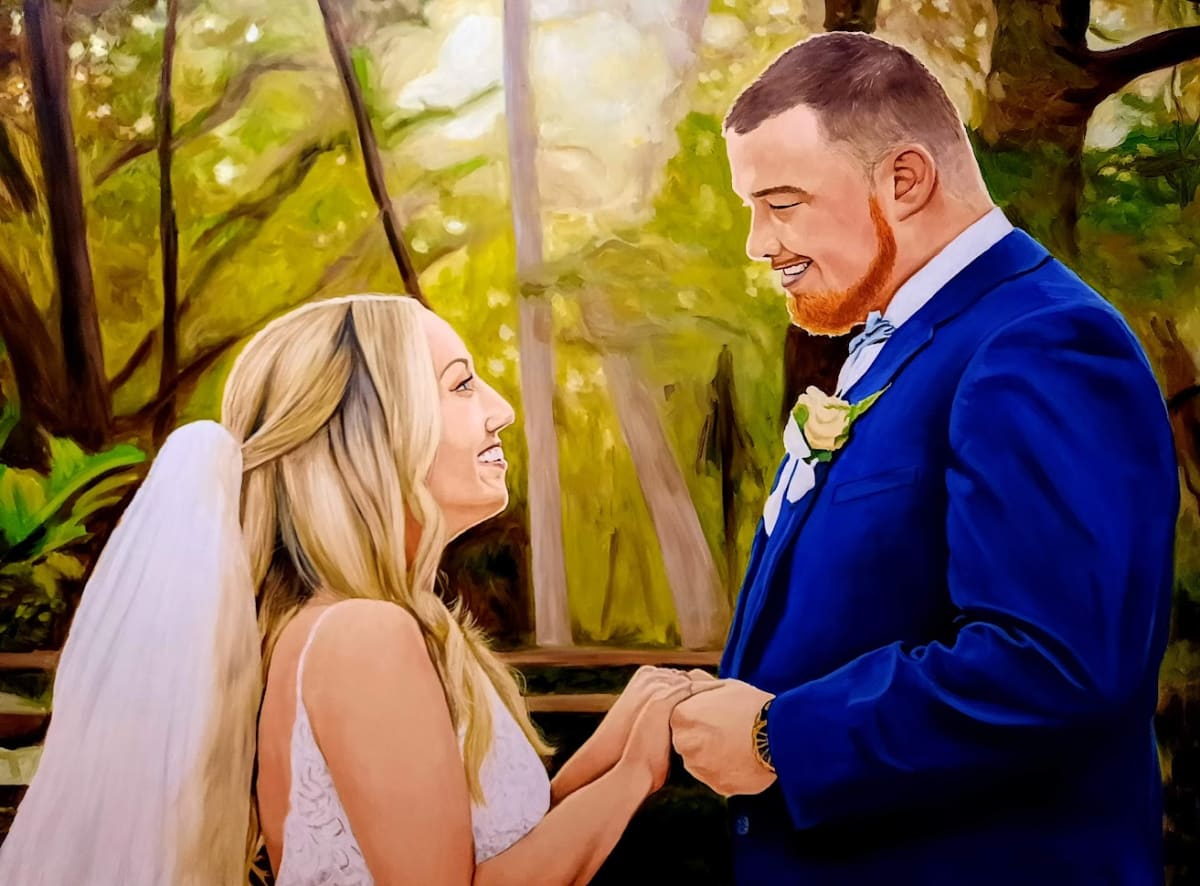 The Wedding Couple by Gabriela Morales  Image: The Wedding Couple