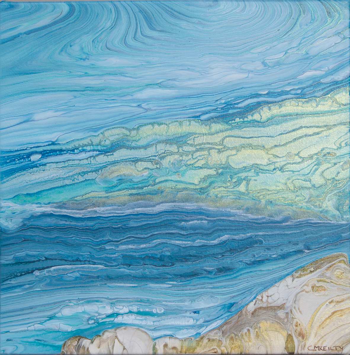 Overlooking the Okanagan by Cecilia Keilty 