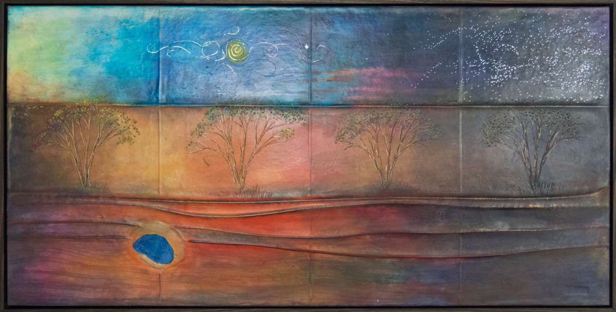 Daybreak to Nightfall by Molly Coy ARTIST  .  Alan Coy PHOTOGRAPHER 