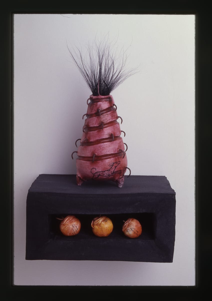 Black Hair Jar by Dana Major 