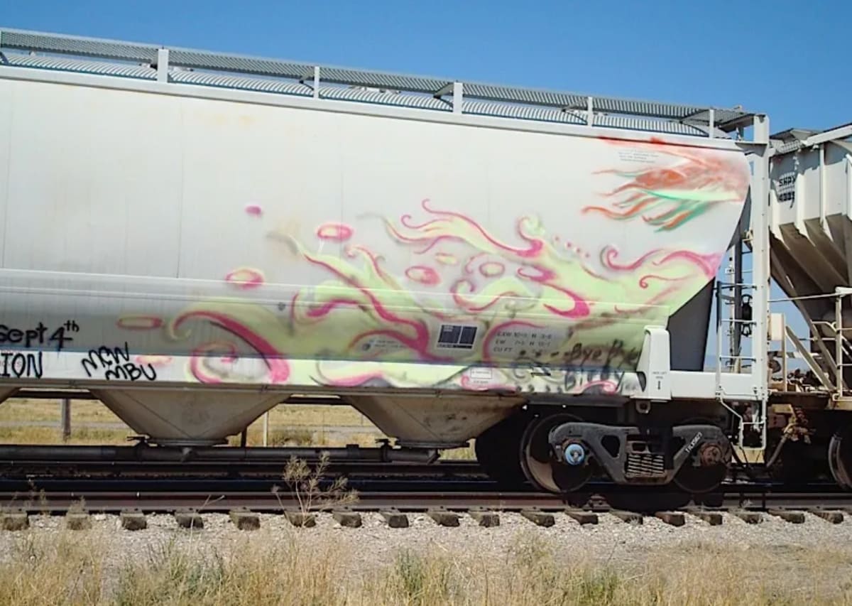 Train Tagging by Dana Major 