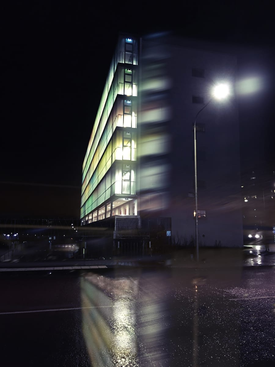 Evening tower by Mari Yokoichi 