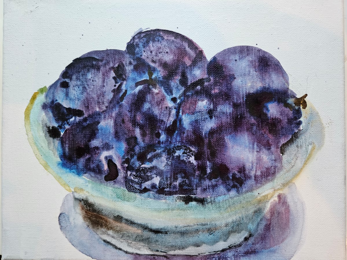 Plums by Ellen Frank 