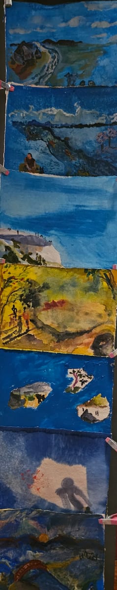 Occupied Landscape Series by Ellen Frank 