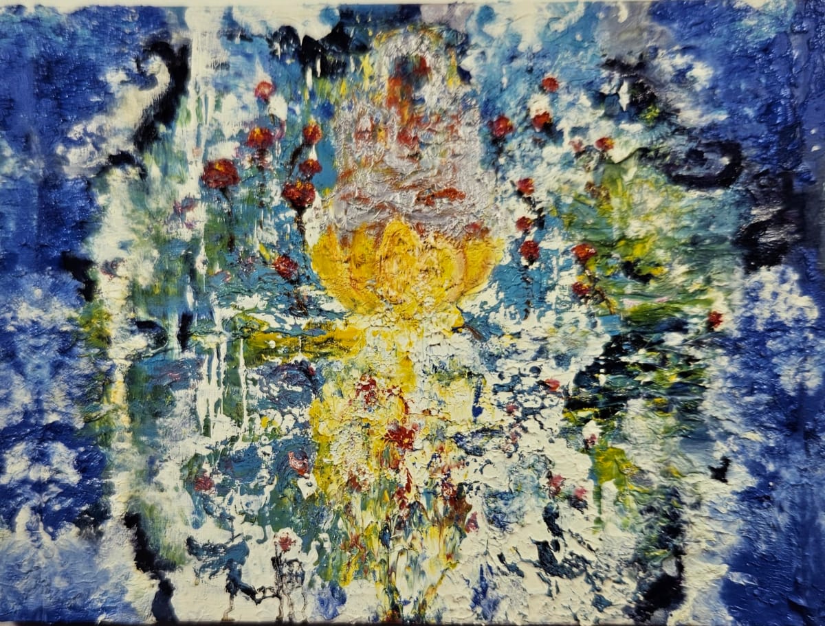 On Lily Pad by Ellen Frank 