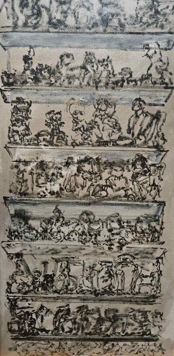 Bookshelve by Ellen Frank 