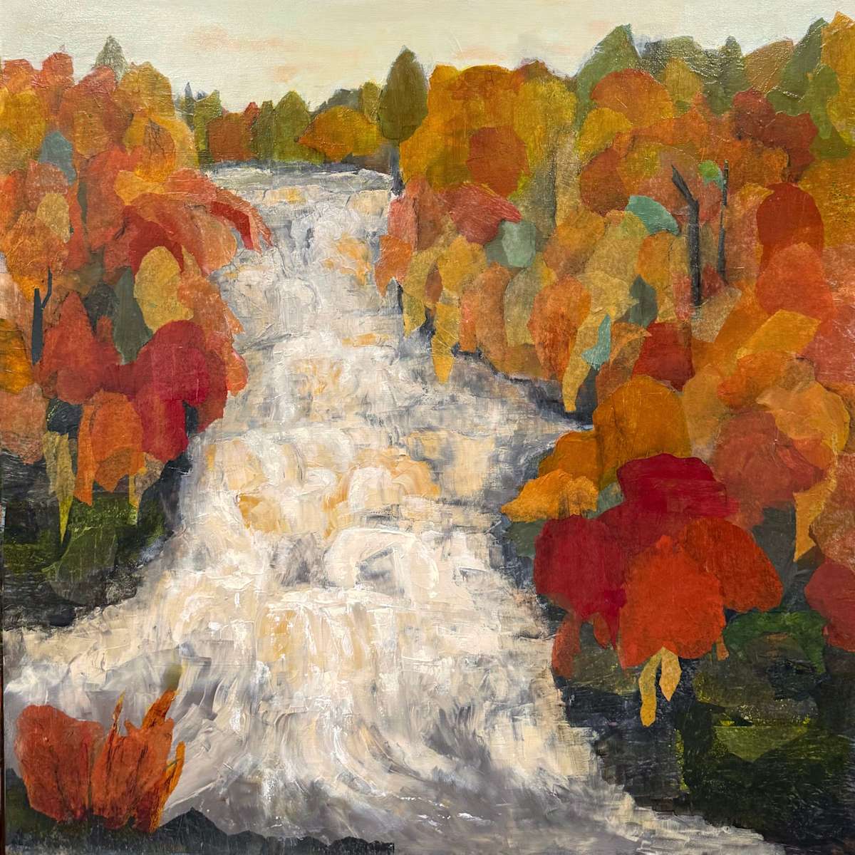 Autumn Comes Rushing By by Kate Uraneck 