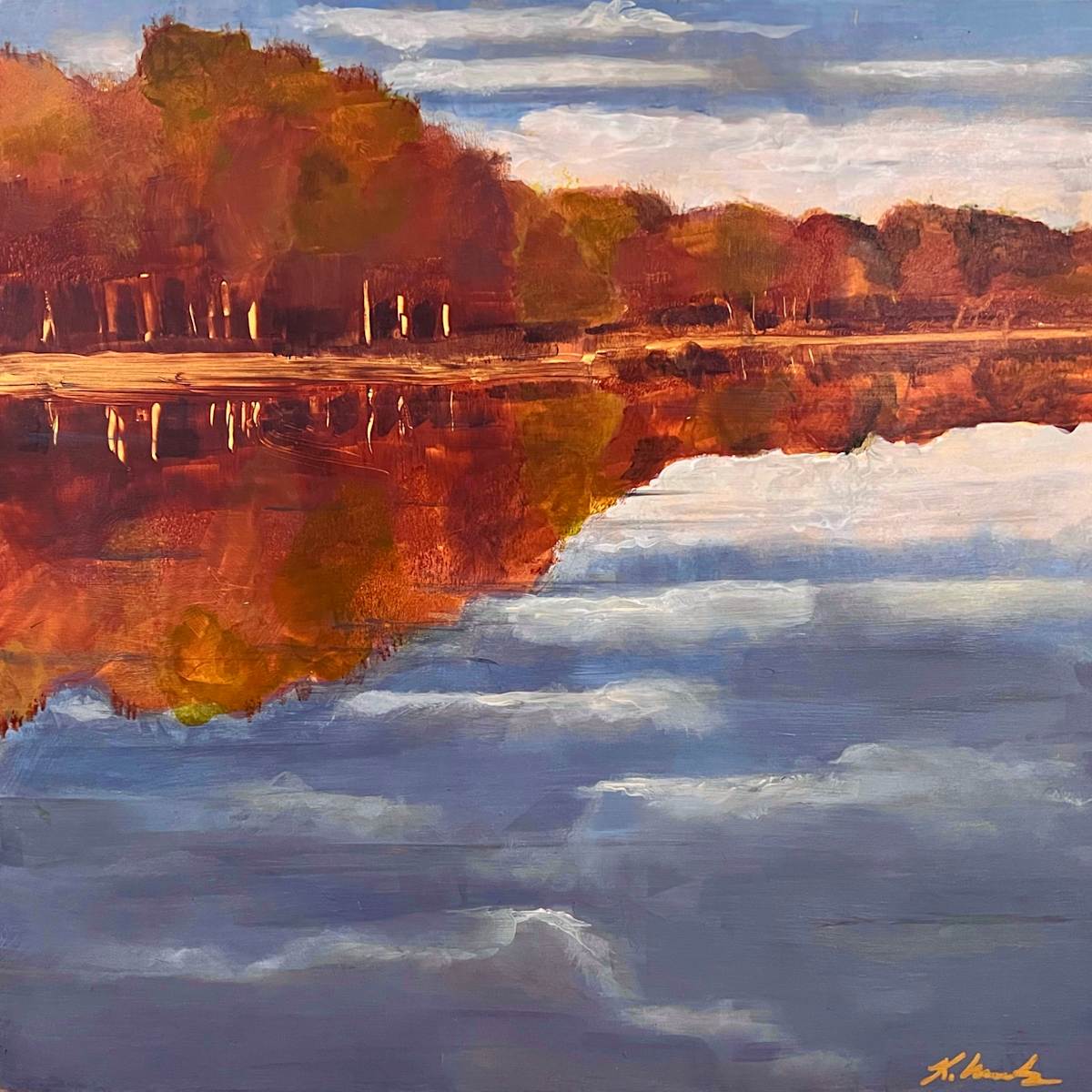 Autumn's Mirror by Kate Uraneck 