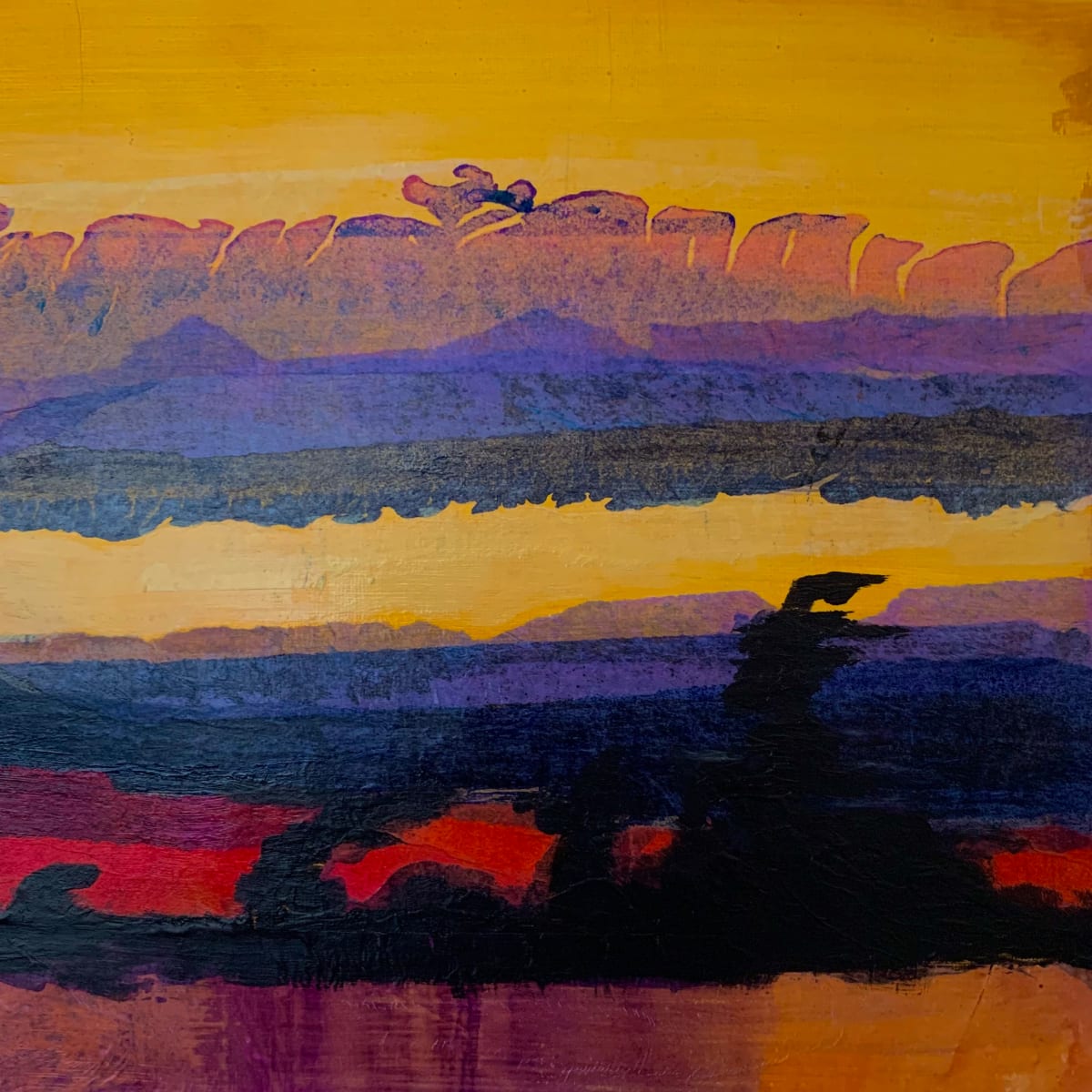 Canadian Sunset by Katherine Uraneck 