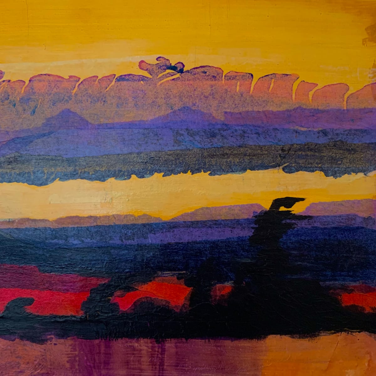 Canadian Sunset by Katherine Uraneck 