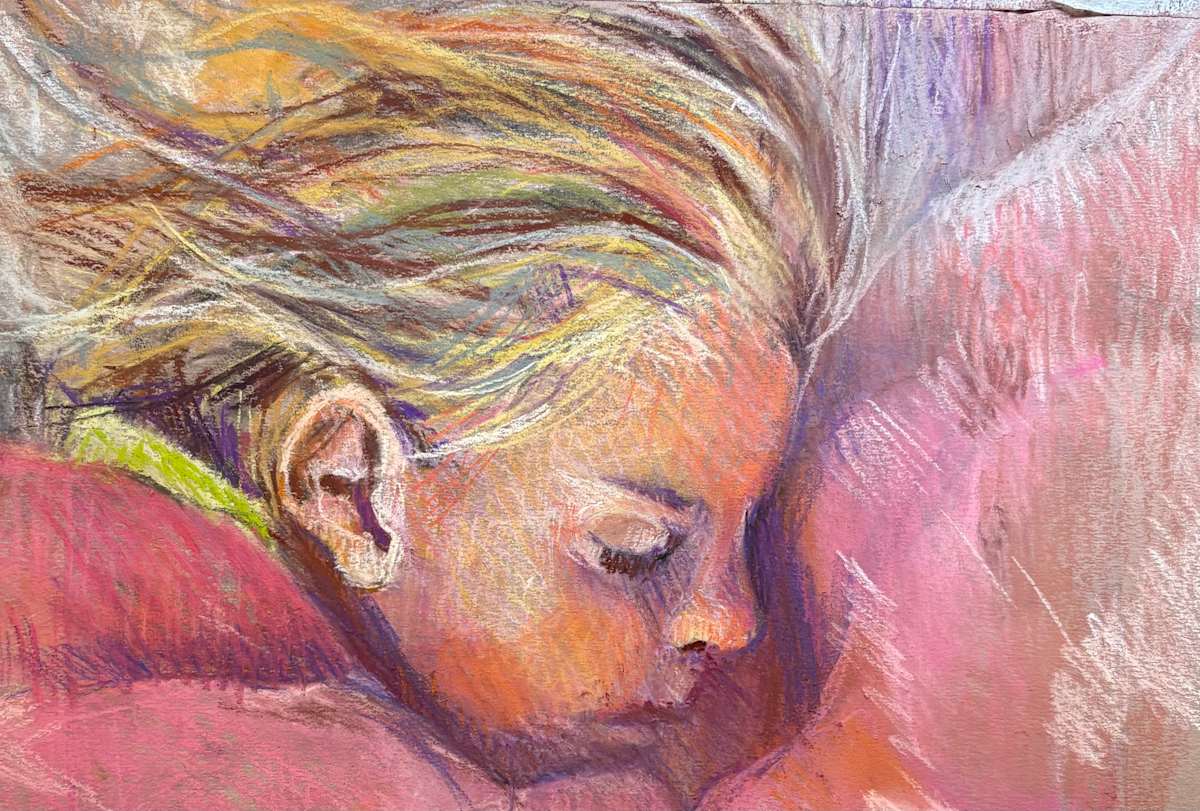 Sleeeping? by Barbara  Abram 