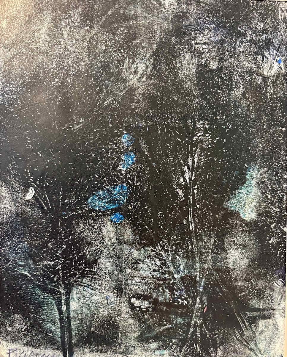 Snowing in Seattle by Barbara  Abram 