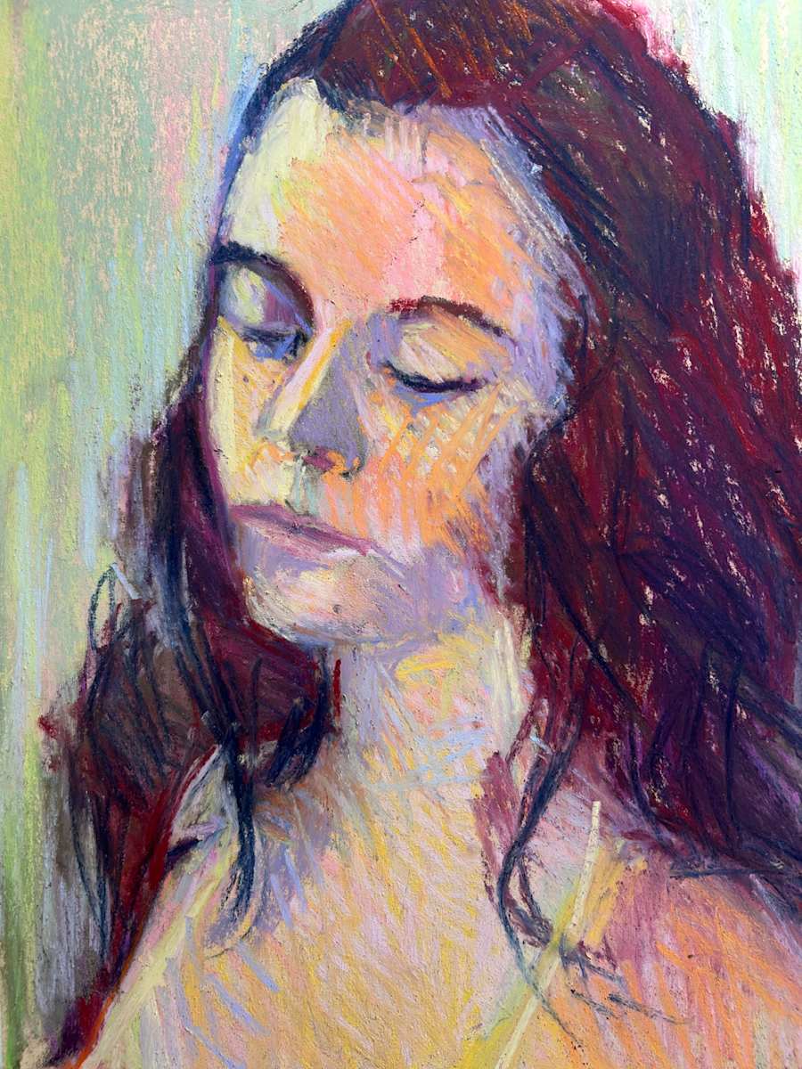 Avery in the light by Barbara  Abram 