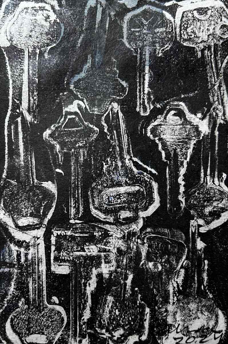 On Key by Barbara  Abram, Image 1.