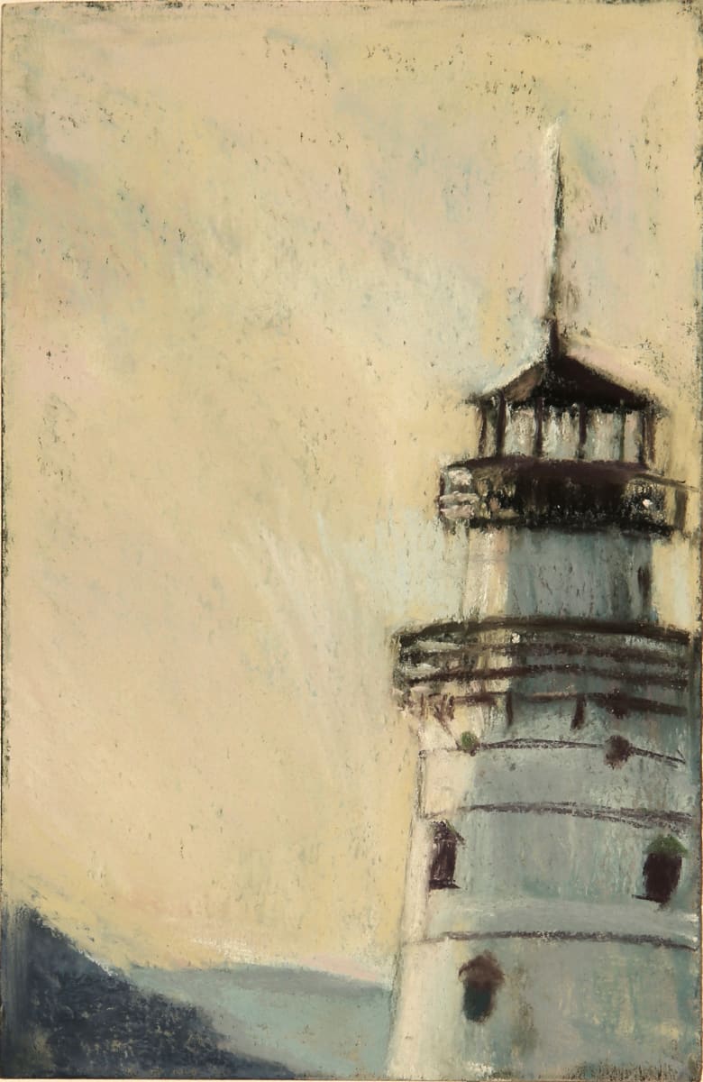 Light House Close up by Barbara  Abram 