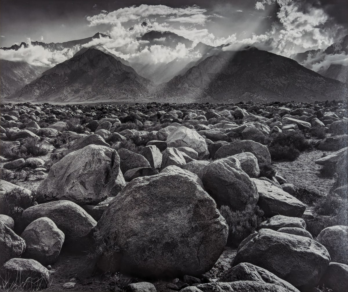 Mt. Williamson, The Sierra Nevada, from Manzanar, California by Ansel Adams 