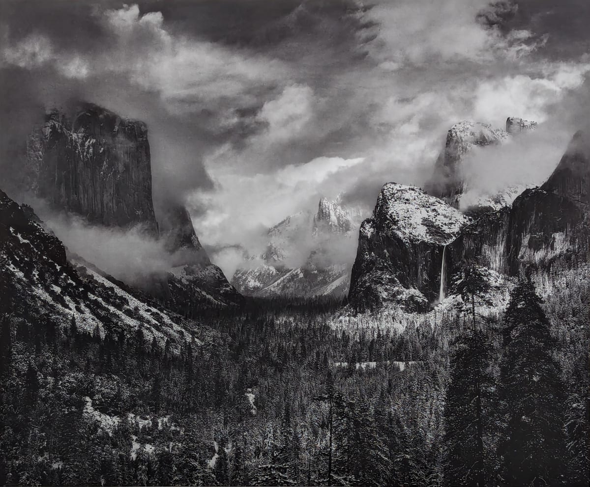 Clearing Winter Storm, Yosemite National Park, California by Ansel Adams 
