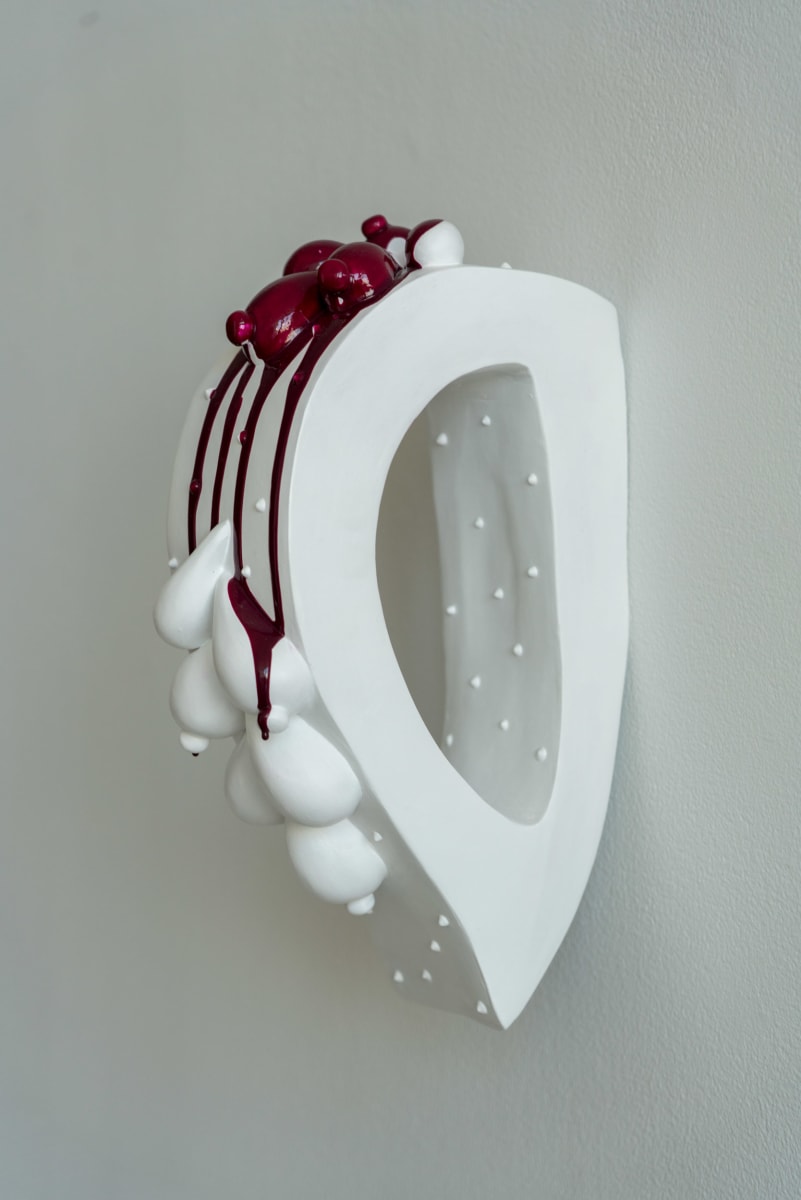 Sugar Flora 1 by Nikki Renee Anderson  Image: This sculpture is a wall piece.