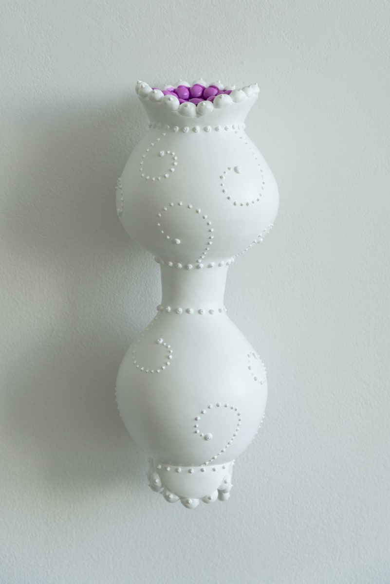 Sugar Flora 3 by Nikki Renee Anderson  Image: This sculpture is a wall piece.