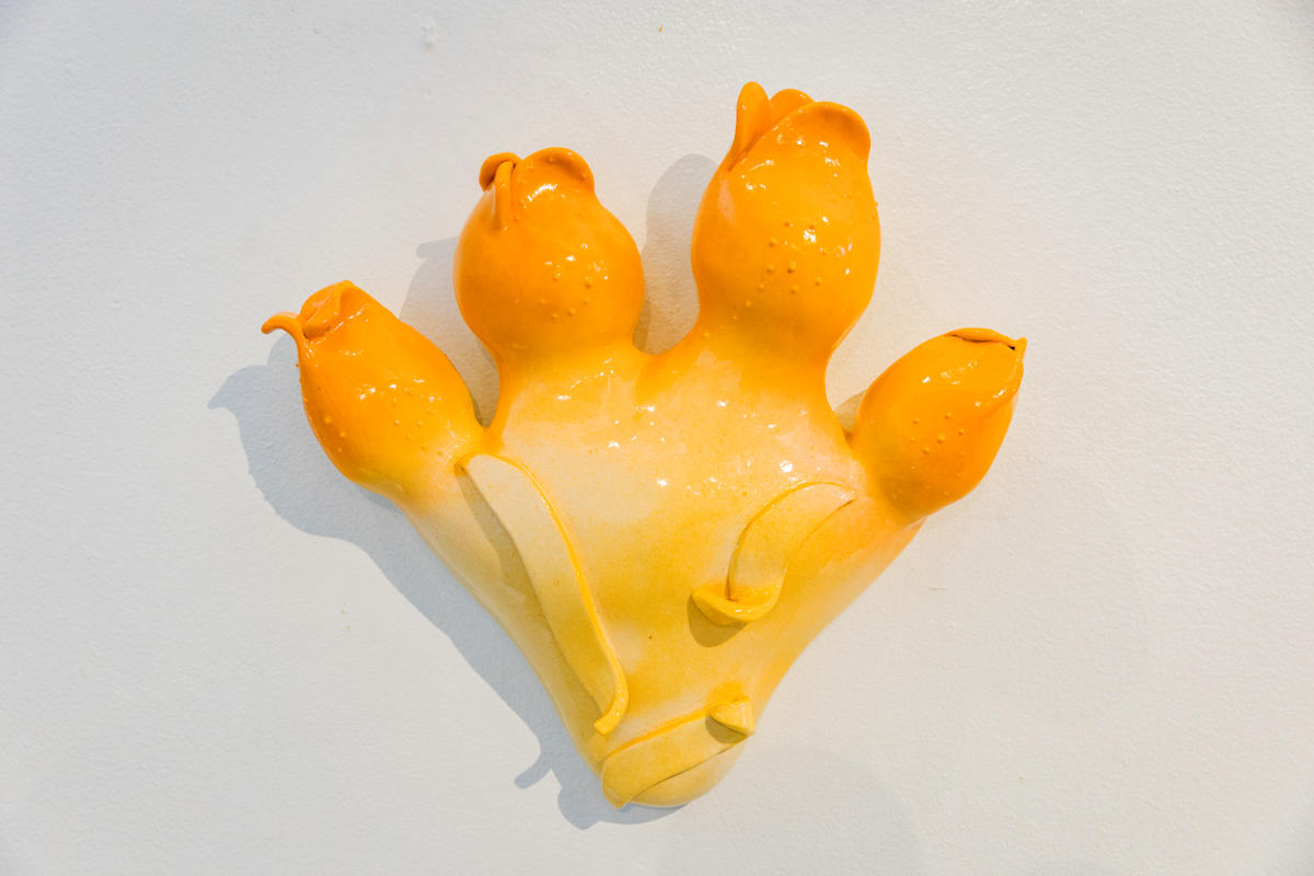 Unfurling Orange Flora by Nikki Renee Anderson 