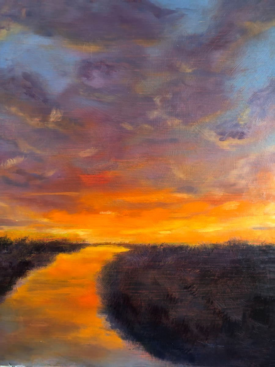 Last Kayak Home by Janie Snowden 