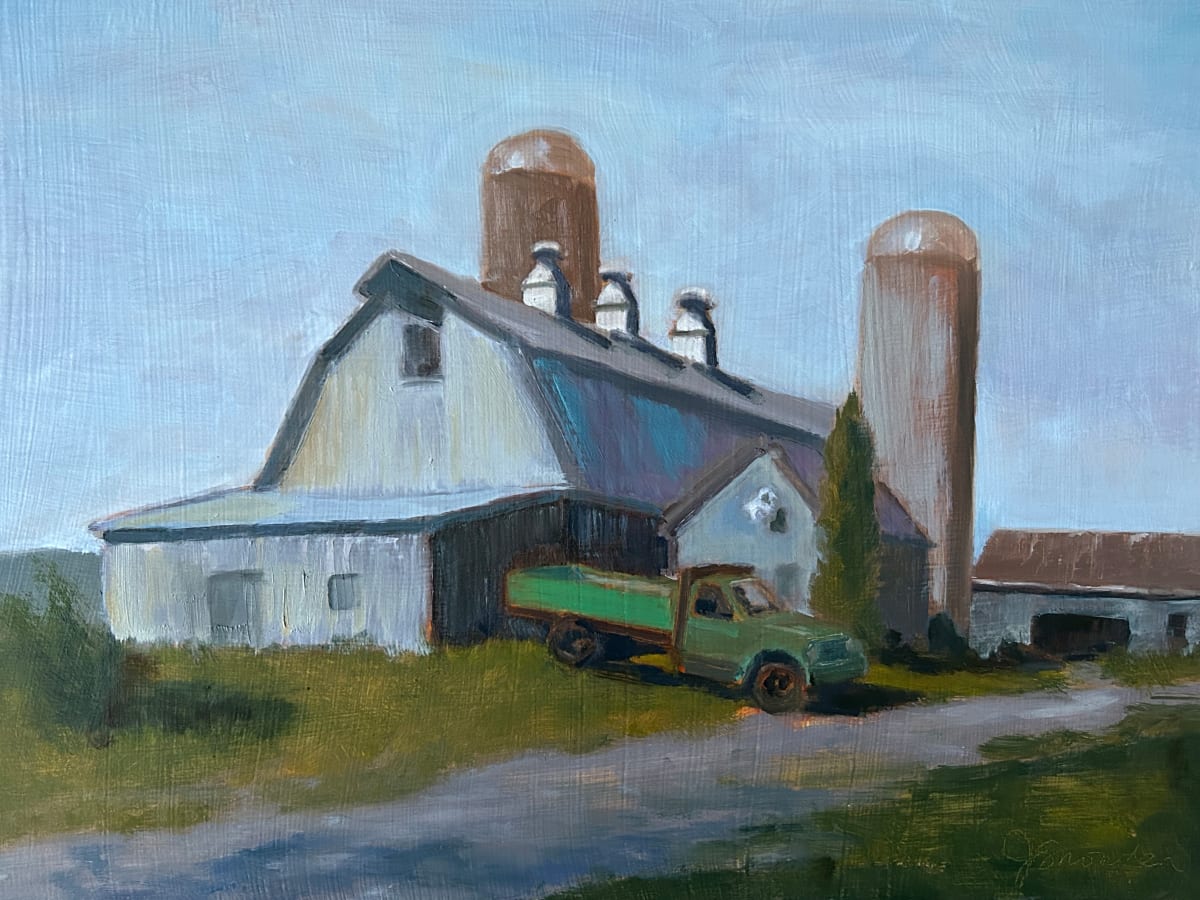 Ode to an Old Barn by Janie Snowden 