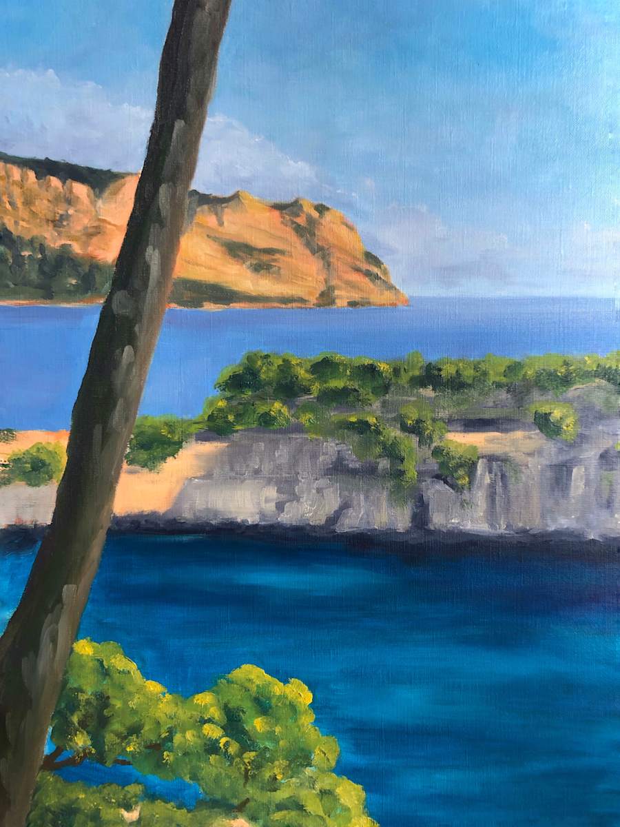 Les Calanques by Janie Snowden 