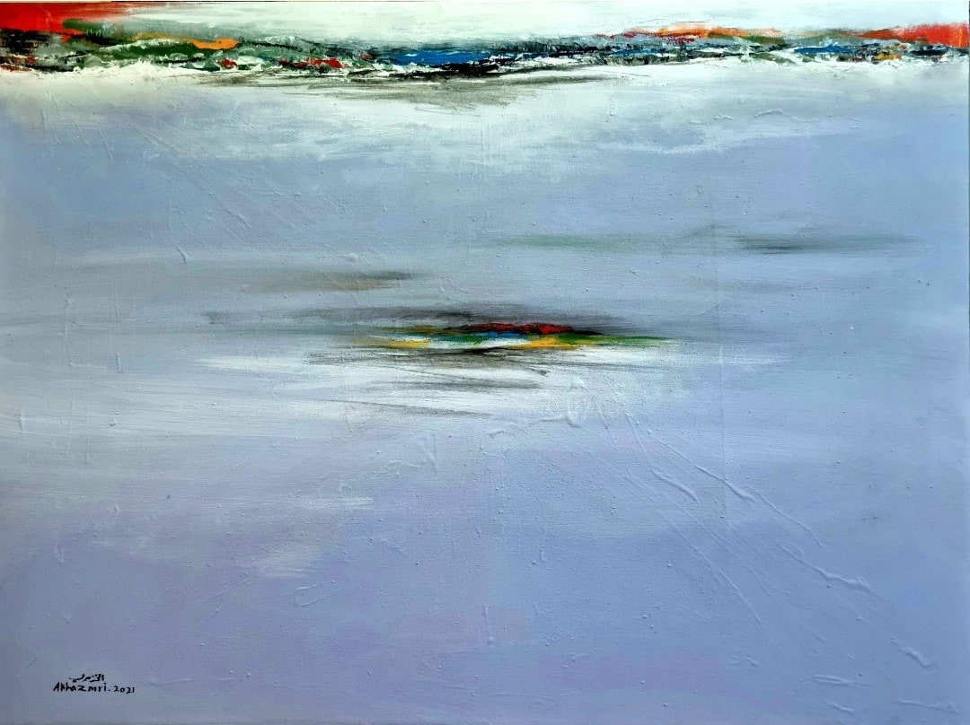 Veil of Serenity by Ahmed Al Khazmari  Image: "Veil of Serenity" — An abstract interpretation that gently whispers of the calm and introspective moments in life, where the world is filtered through a soft veil of stillness and simplicity.





