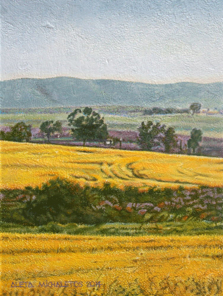 LANDSCAPE: MELODIES IN THE MEADOWS by ALETA MICHALETOS 