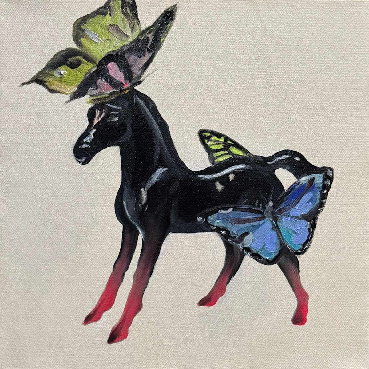 Porcelain Horse by Mako Lomadze, Image 4.