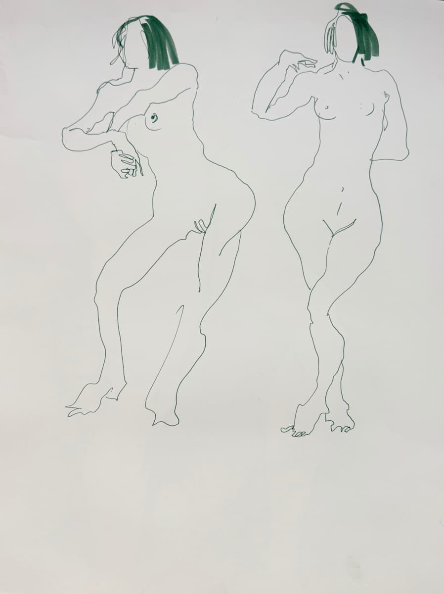 Life Drawing by Tedo Rekhviashvili, Image 3.