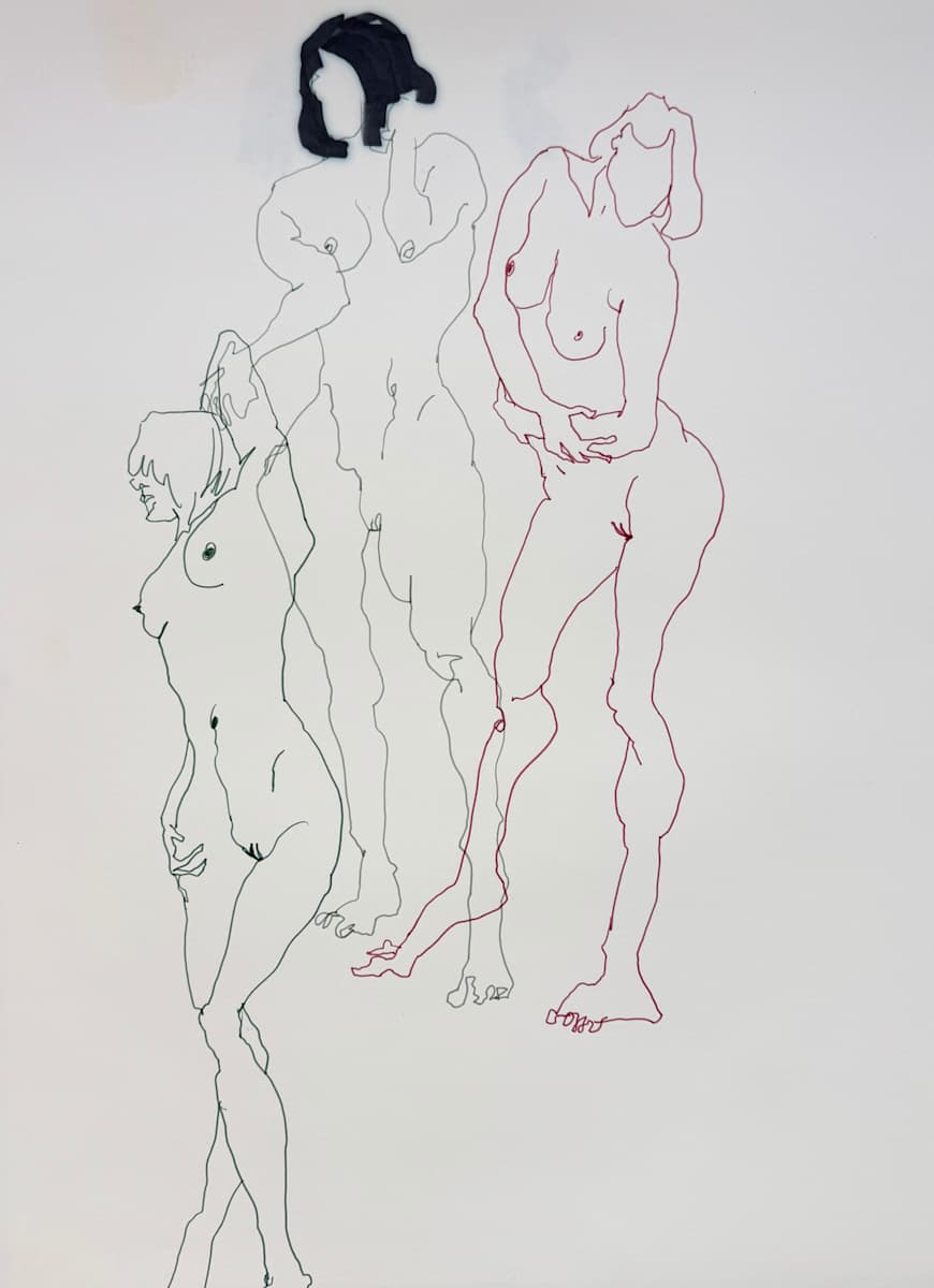 Life Drawing by Tedo Rekhviashvili, Image 11.