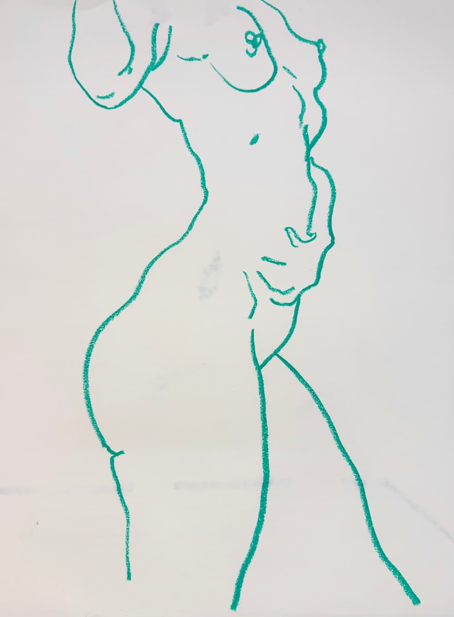 Life Drawing by Tedo Rekhviashvili, Image 2.