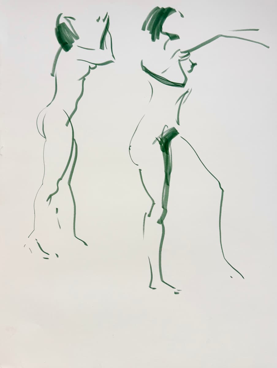 Life Drawing by Tedo Rekhviashvili, Image 5.