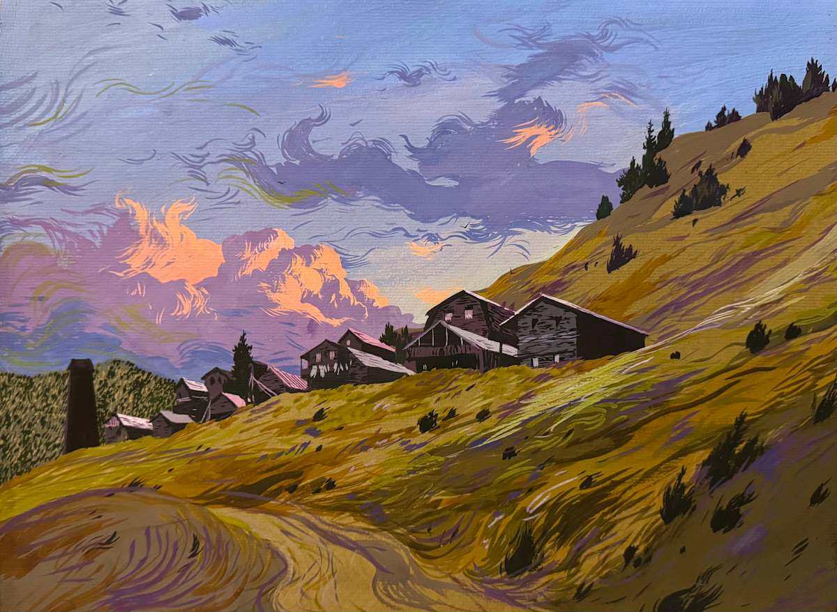 Tusheti by Tedo Rekhviashvili 