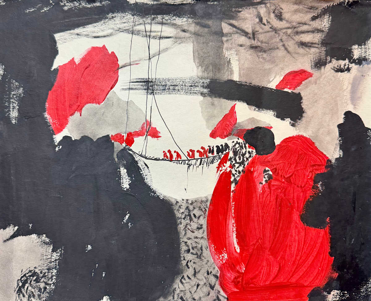 The Bridge by Tedo Rekhviashvili 