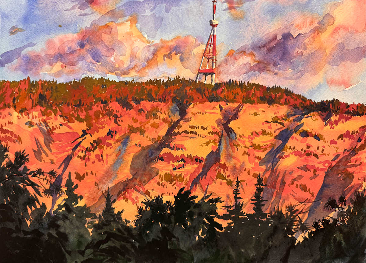 Mtatsminda by Tedo Rekhviashvili 